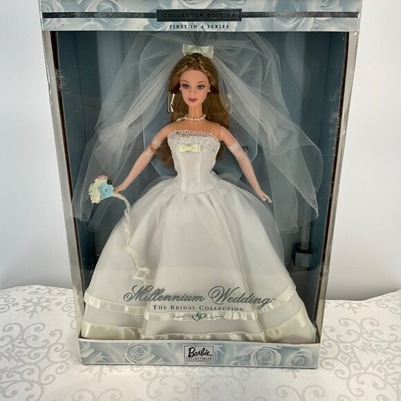 Millennium Wedding Barbie #27674Doll Collector Edition - Picture 1 of 6